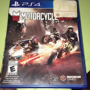 MotorcycleClub Ps4 Game